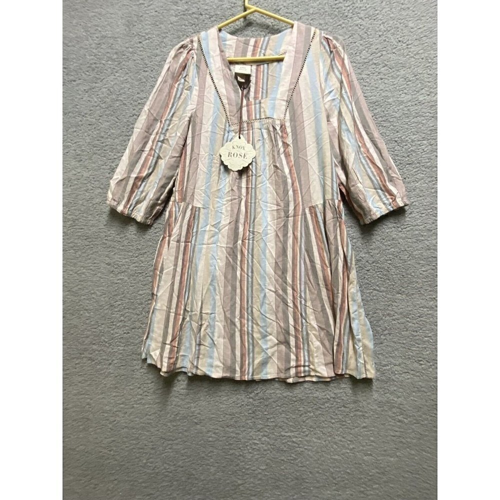 Knox Rose sundress smock Size XS NEW Striped New
